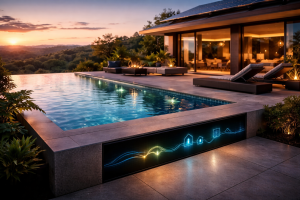 کاهش هزینه‌های استخر هوشمند ویلا