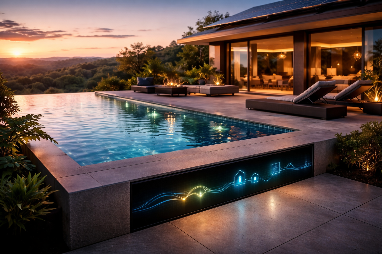 کاهش هزینه‌های استخر هوشمند...